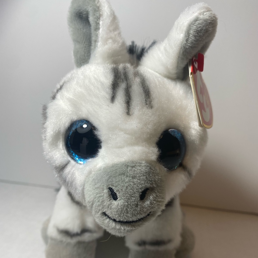 Ty Zebra Plush 6”